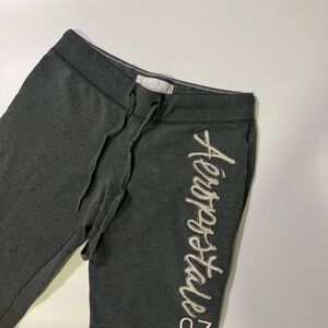 y2k aeropostale wide leg sweatpants